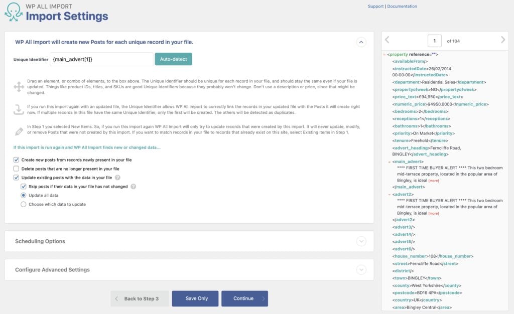 auto detect posts