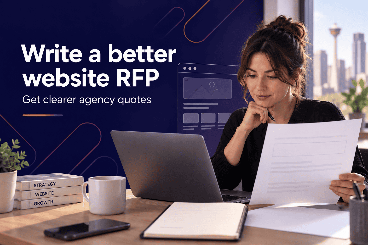 How to Write a Website RFP That Gets Accurate Quotes from Calgary Agencies