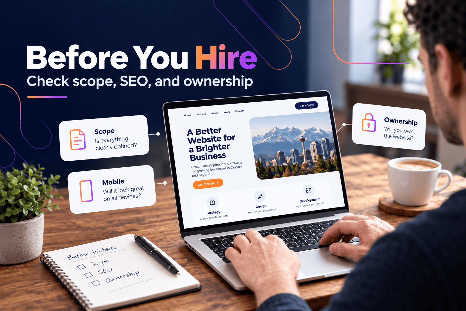 Red Flags to Watch for When Hiring a Calgary Web Designer