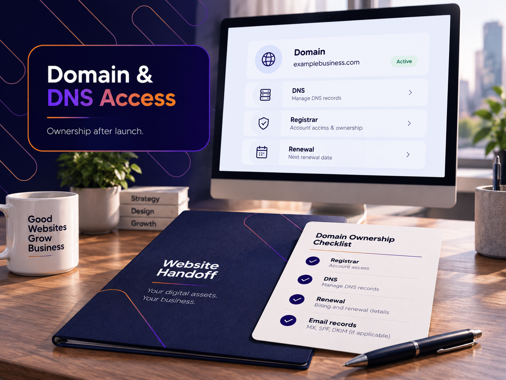 Website Handoff Checklist: What Your Business Should Receive After Launch