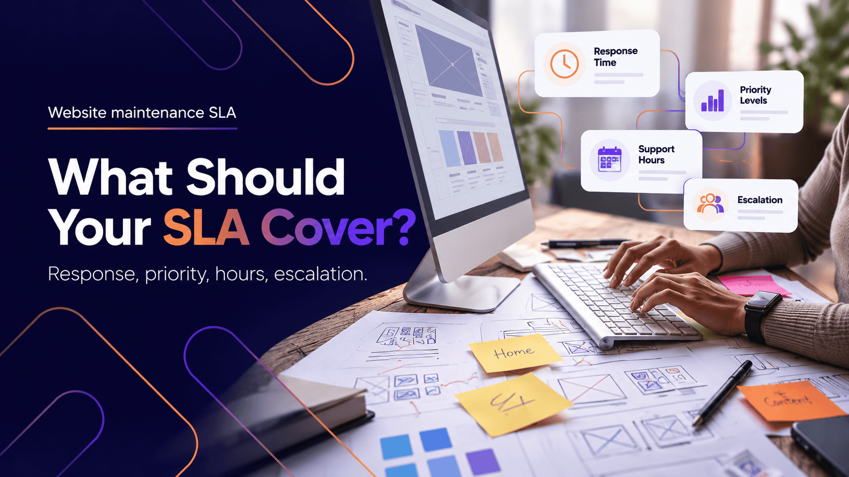 Website Maintenance SLA: Response Times and Support Explained